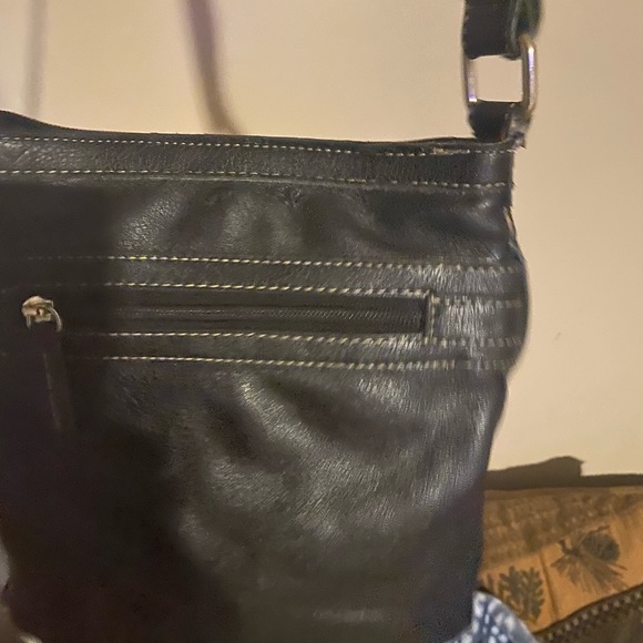 Black leather purse - Picture 4 of 5